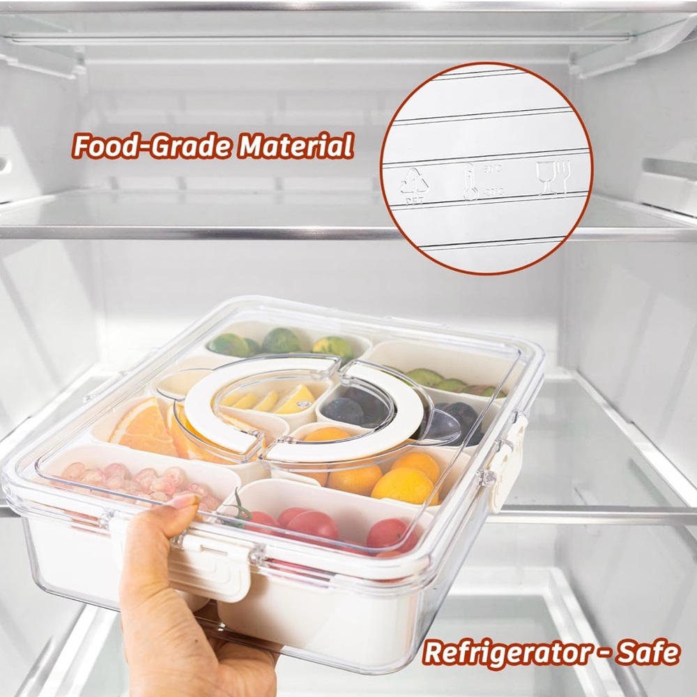 Snackle Box Container Brand New - Picture 3 of 12